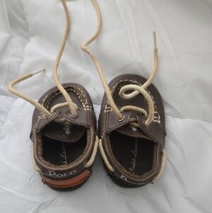 Vintage Polo Ralph Lauren Baby Shoes Size 2